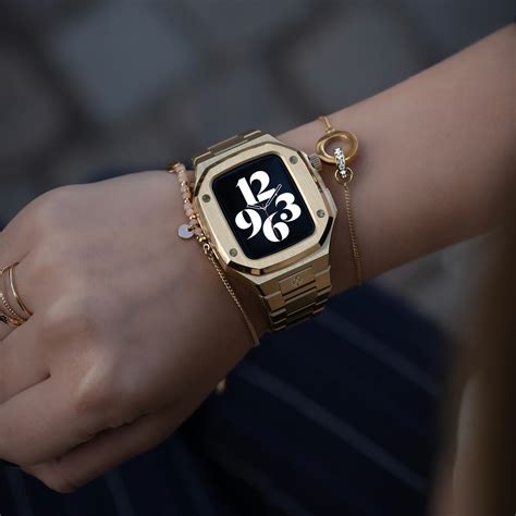 golden concept replica apple watch case|real gold apple watch case.